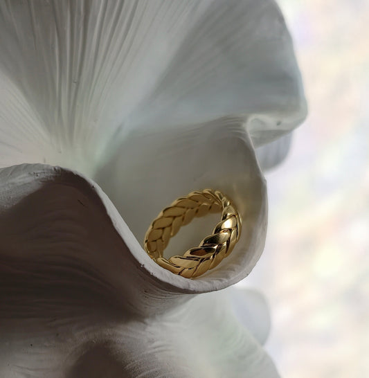 Bague London acier inoxydable