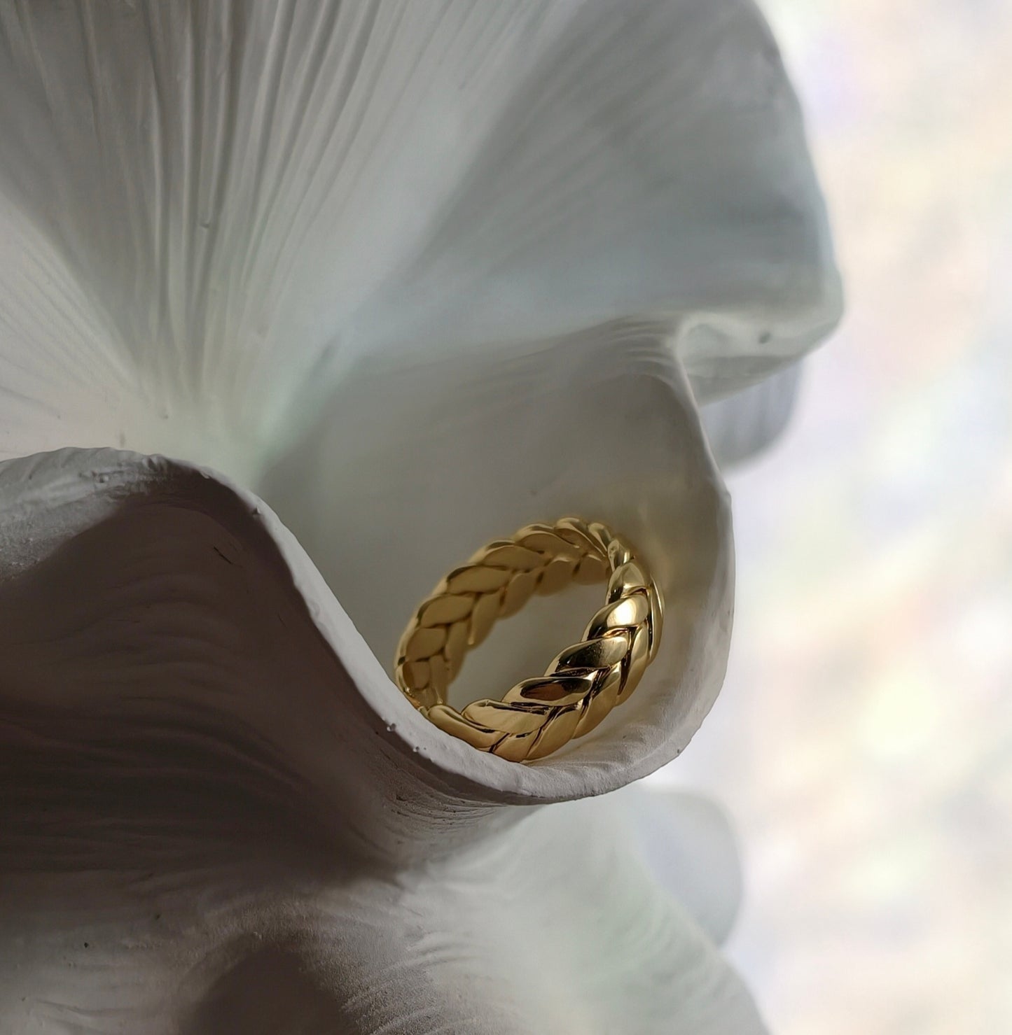 Bague London acier inoxydable