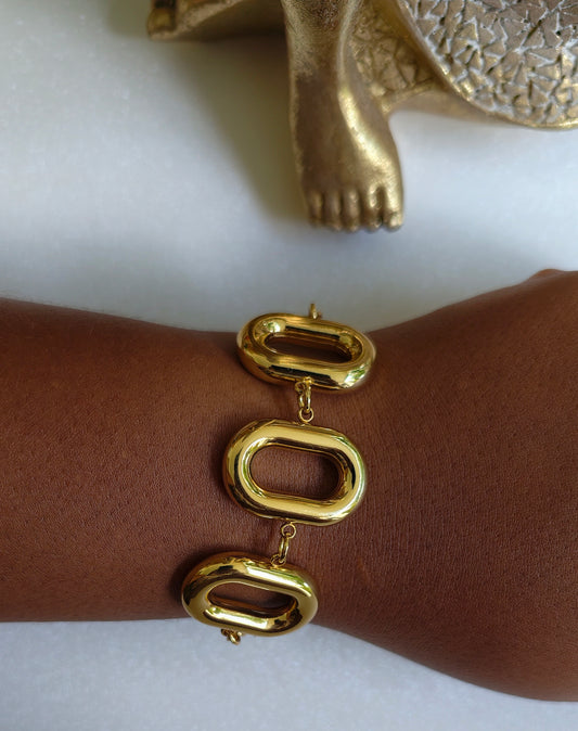 Bracelet Jamaïque acier inoxydable