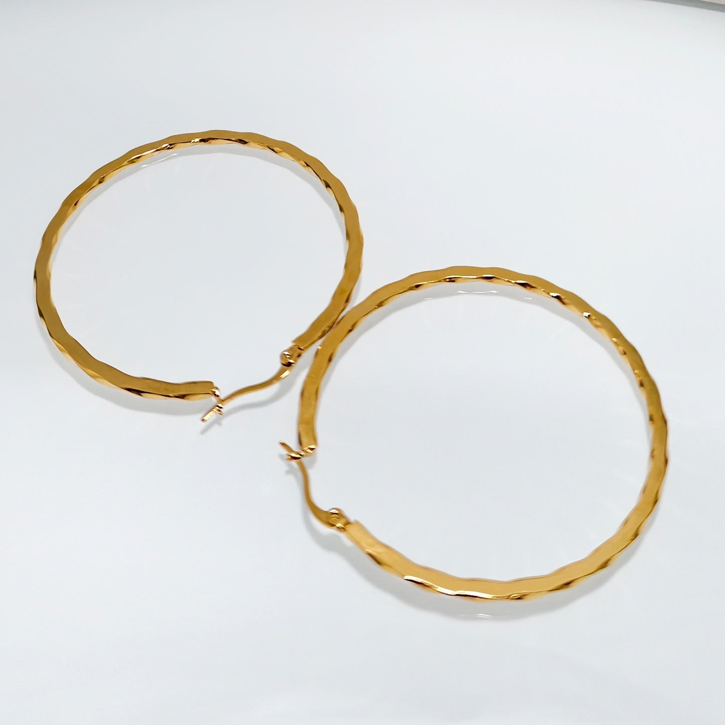 Boucles d'oreilles/créoles Lamentin acier inoxydable