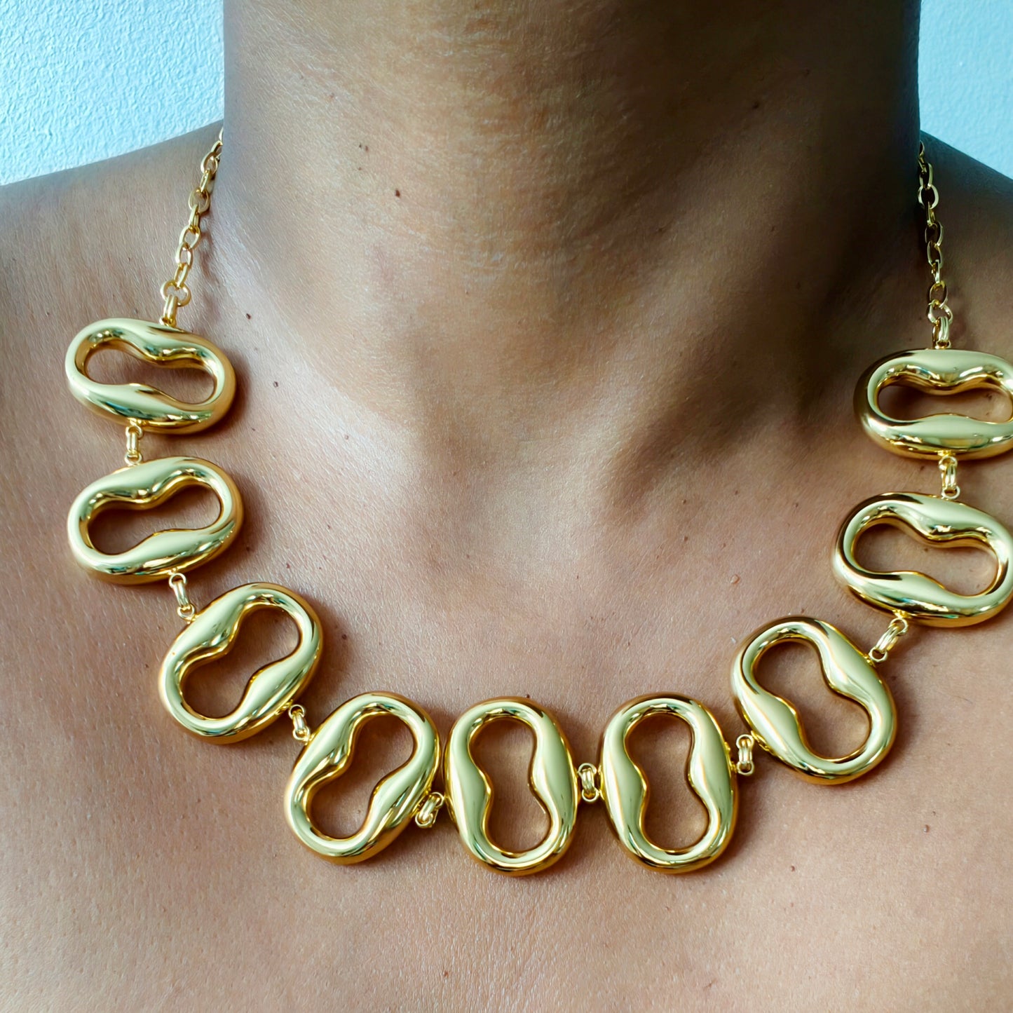 Collier New York acier inoxydable