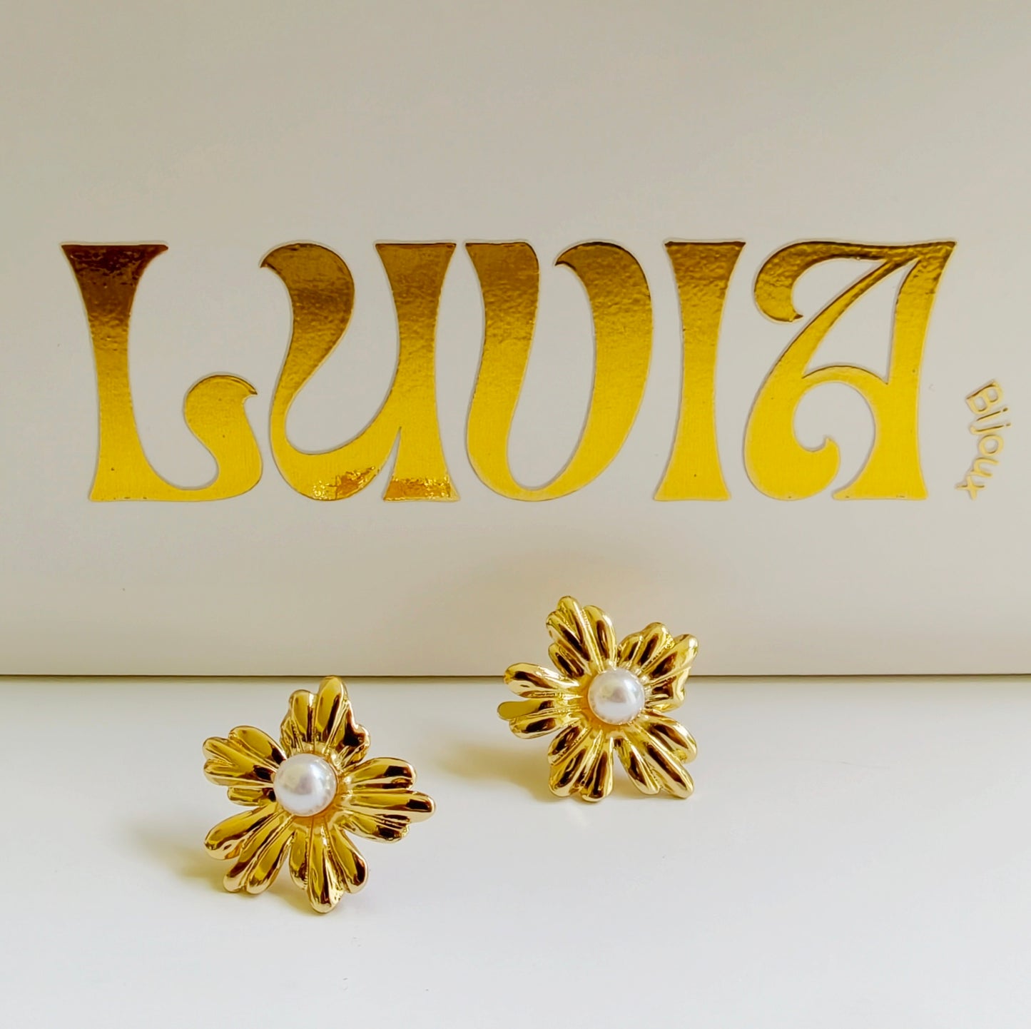 Boucles d'oreilles Martinique acier inoxydable