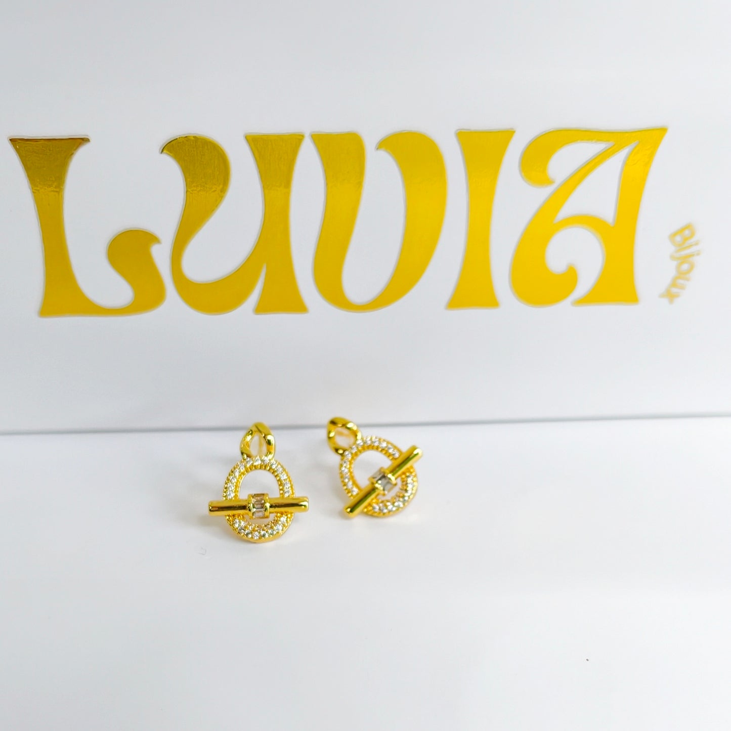 Boucles d'oreilles Saint Barthélémy acier inoxydable