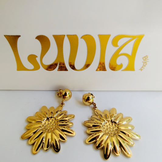 Boucles d'oreilles Thaïti acier inoxydable