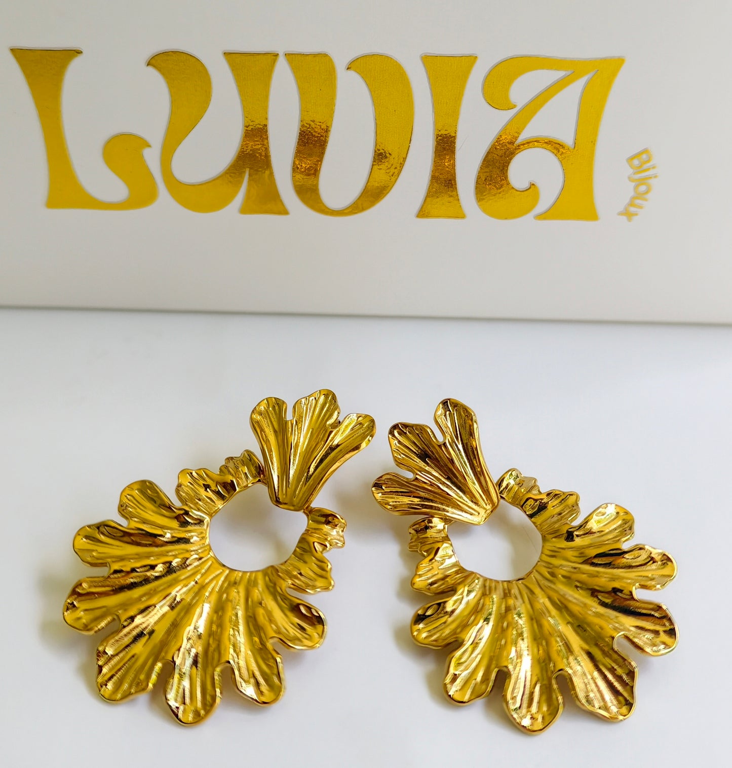 Boucles d'oreilles Miami acier inoxydable