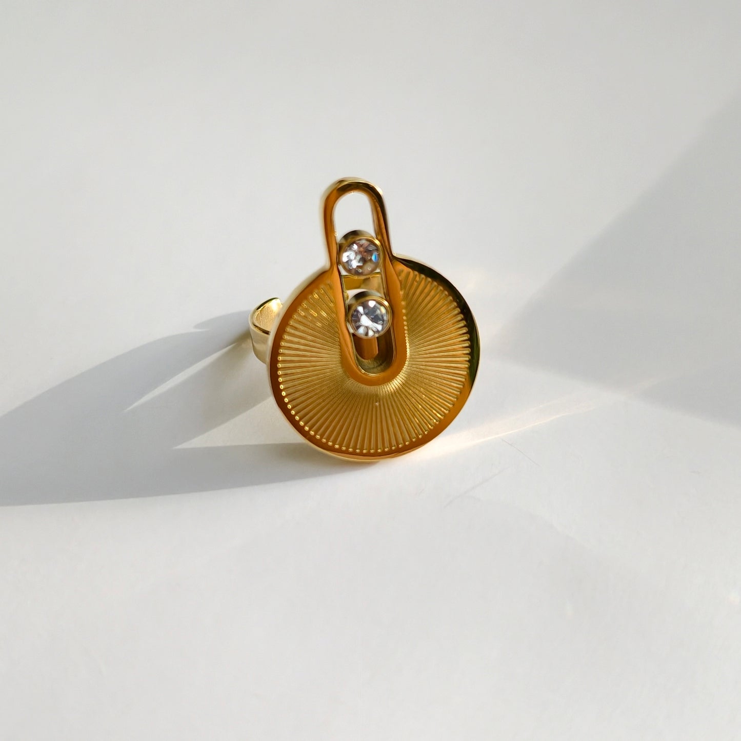 Bague Illinois acier inoxydable