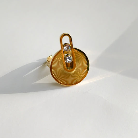 Bague Illinois acier inoxydable