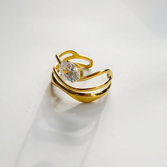 Bague Strip acier inoxydable