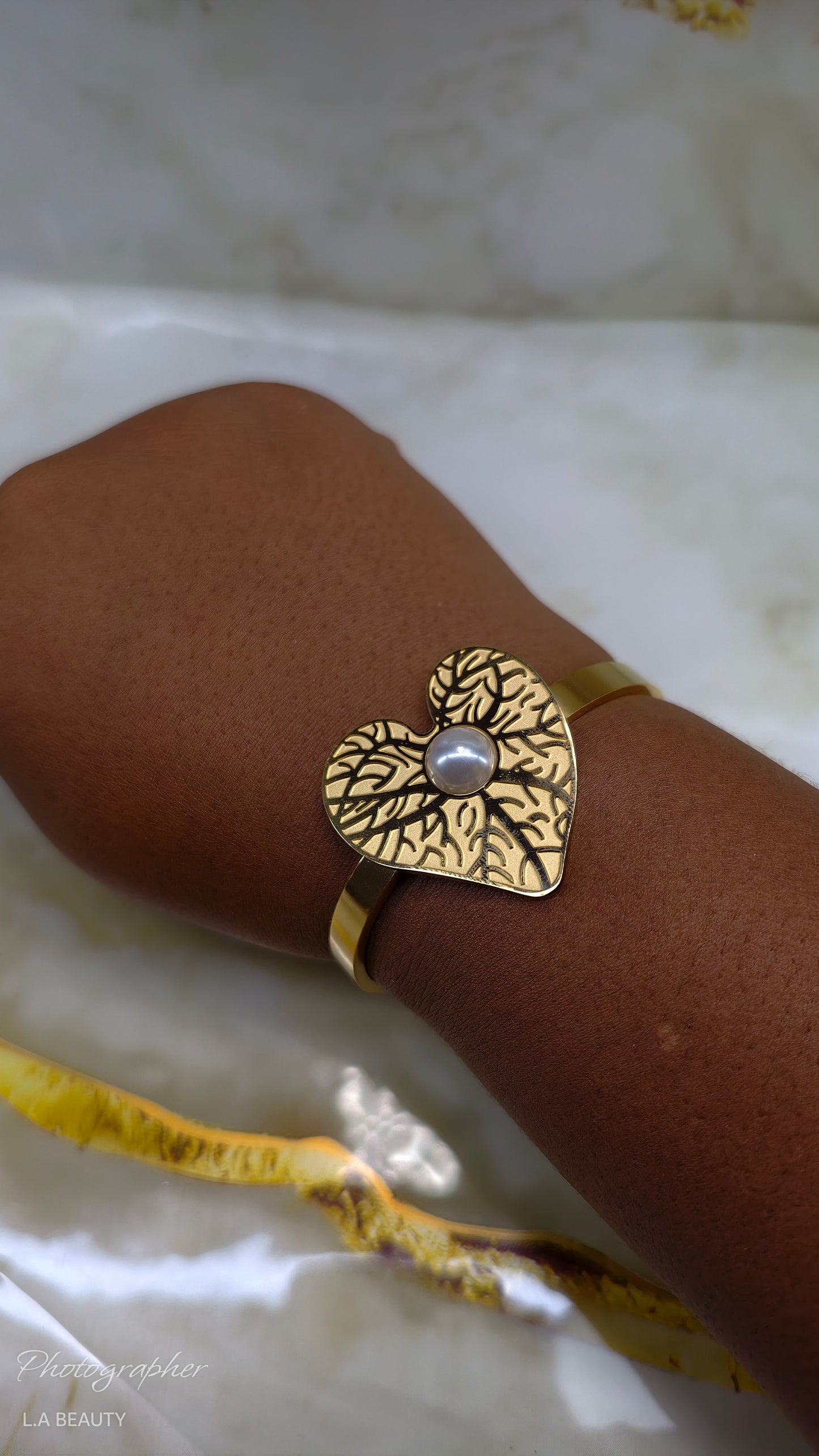 Manchettes Venise acier inoxydable