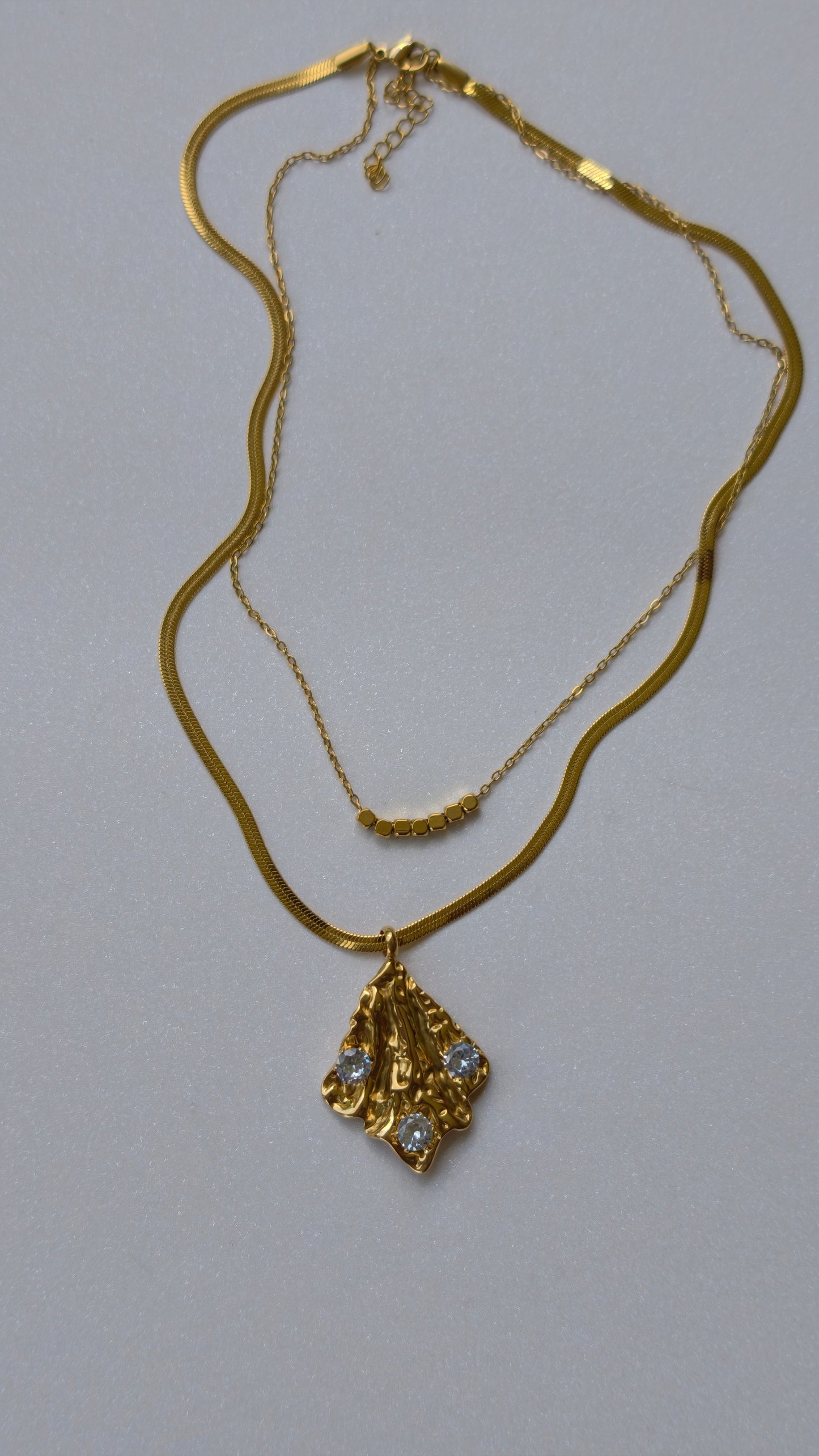 Collier Las Vegas acier inoxydable