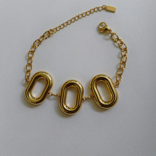 Bracelet Jamaïque acier inoxydable