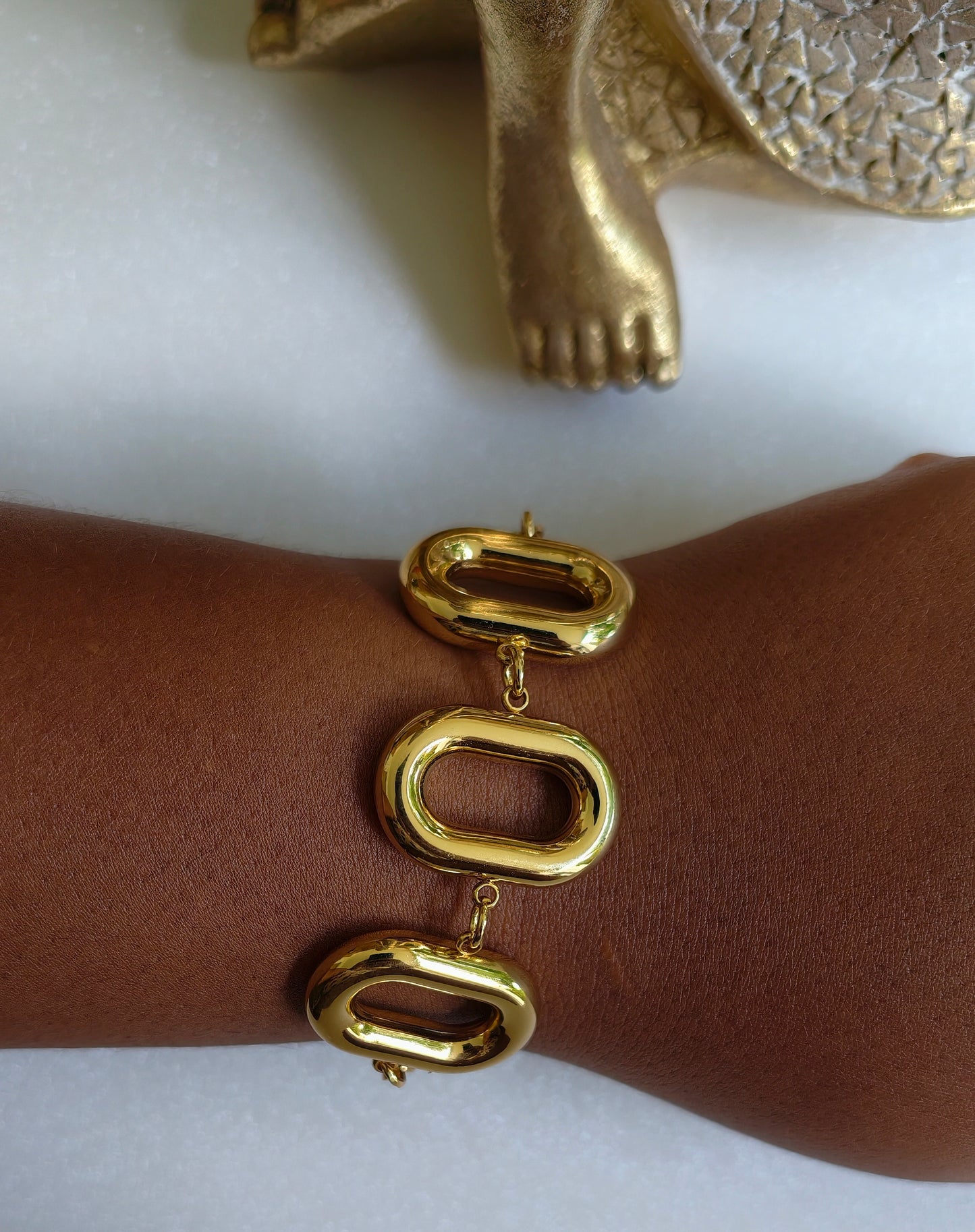 Bracelet Jamaïque acier inoxydable