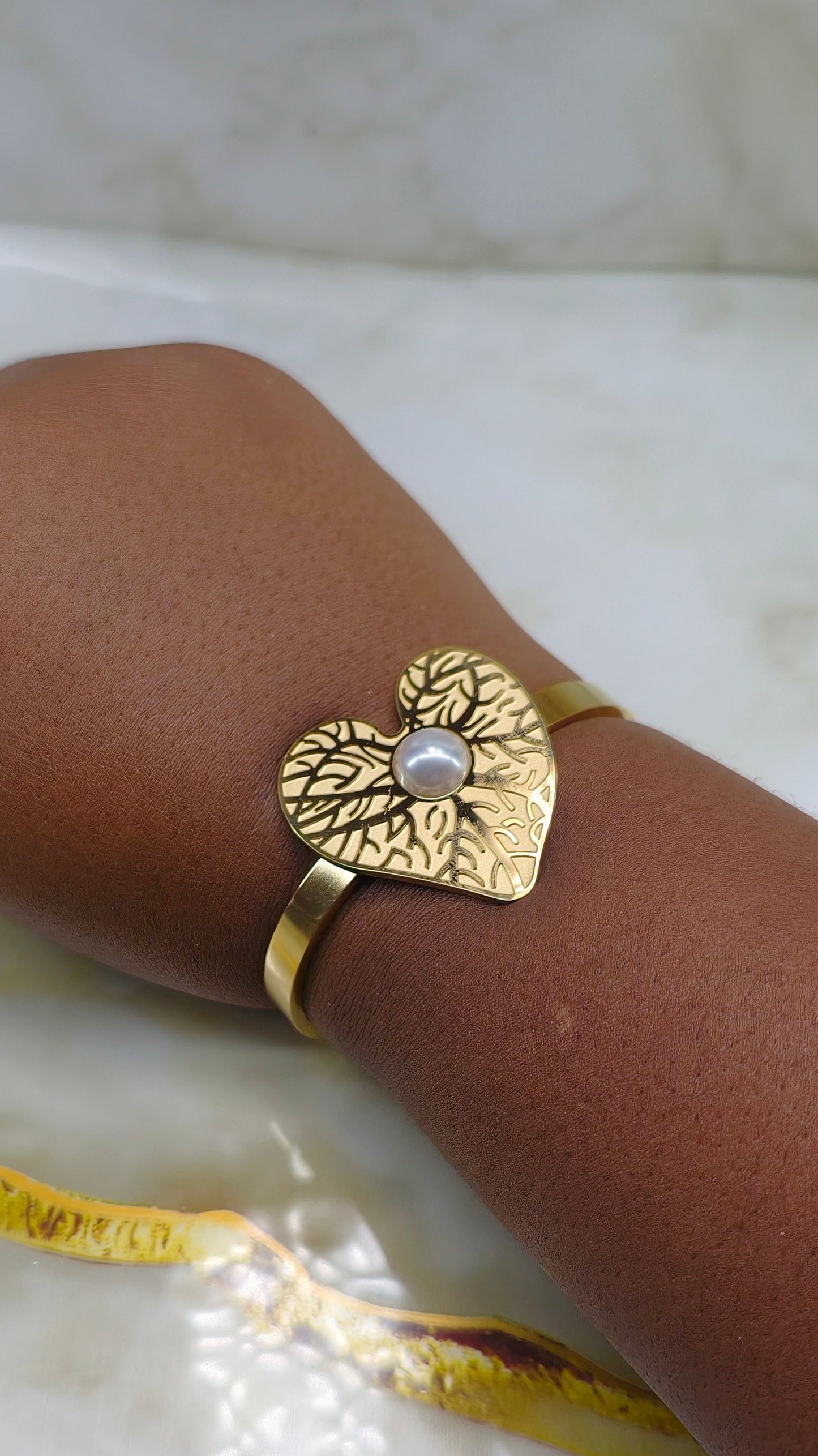 Manchettes Venise acier inoxydable