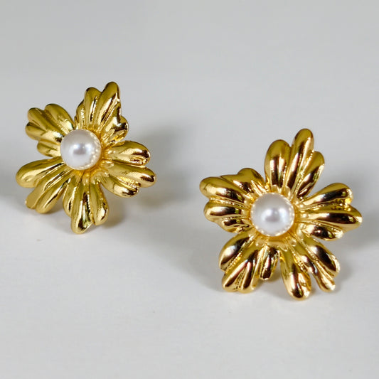 Boucles d'oreilles Martinique acier inoxydable