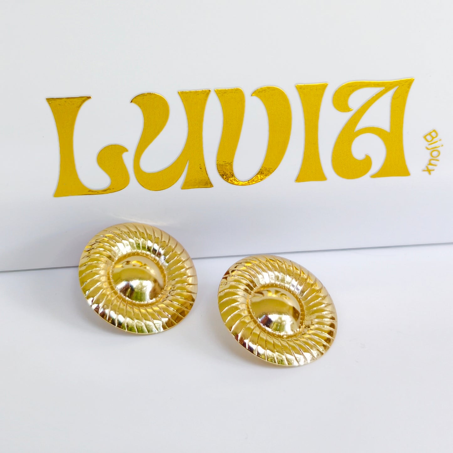 Boucles d'oreilles Suisse acier inoxydable