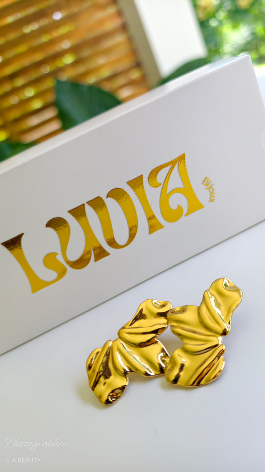 Boucles d'oreilles Singapour acier inoxydable