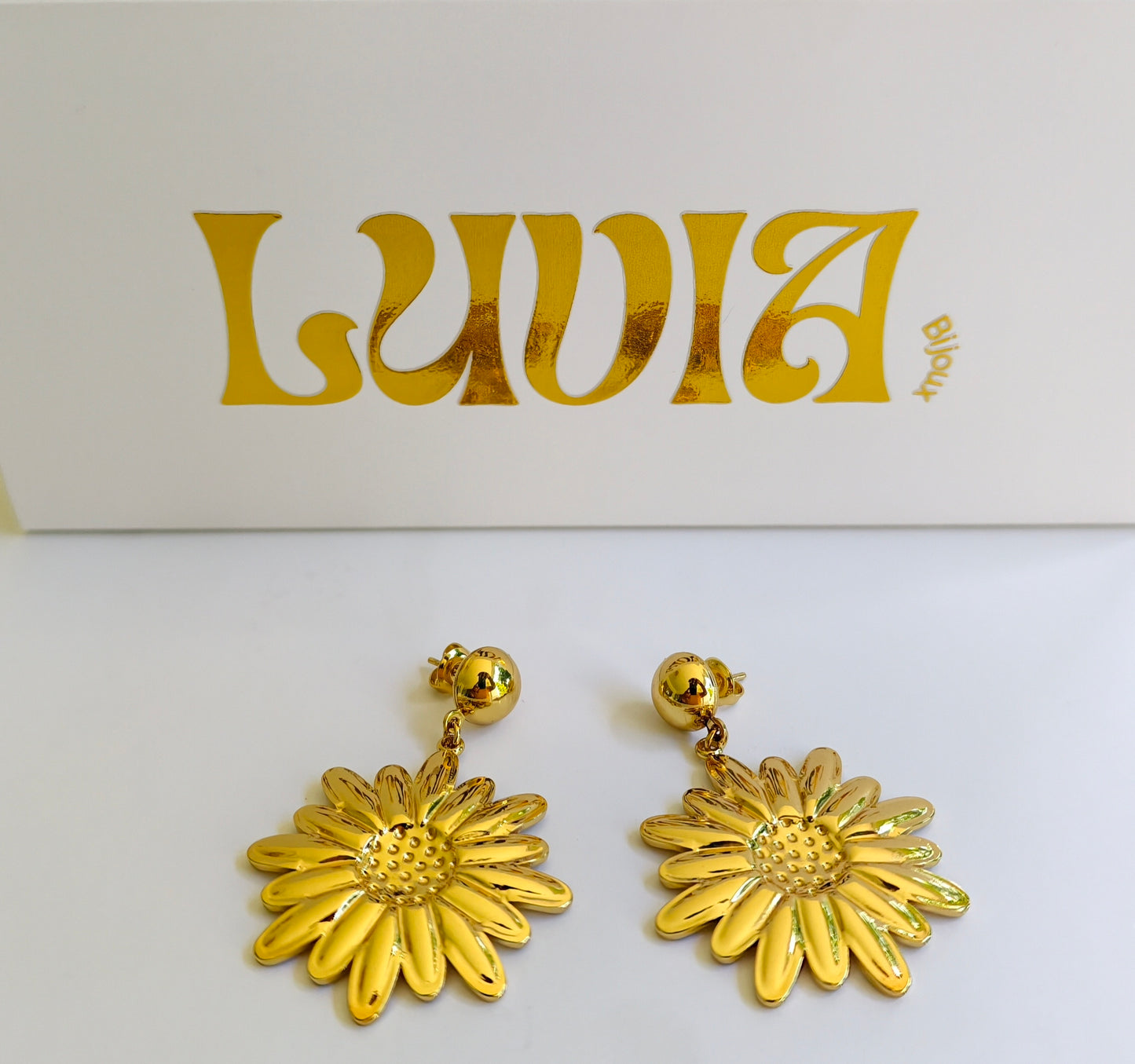 Boucles d'oreilles Thaïti acier inoxydable