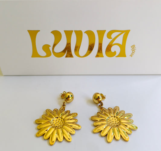 Boucles d'oreilles Thaïti acier inoxydable