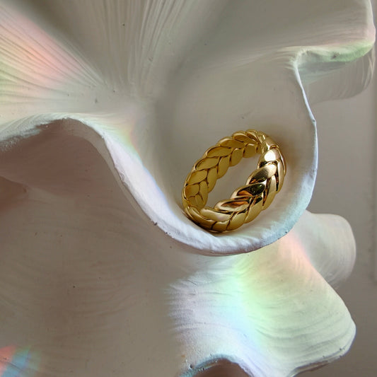 Bague London acier inoxydable