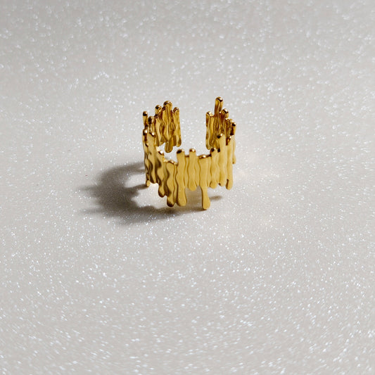 Bague Paris acier inoxydable