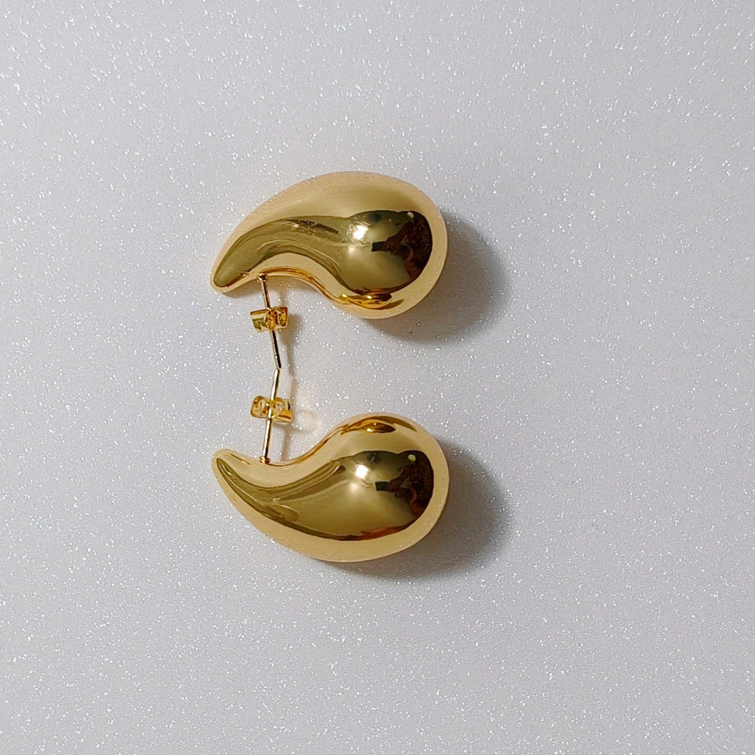 Boucles d'oreilles Dallas acier inoxydable