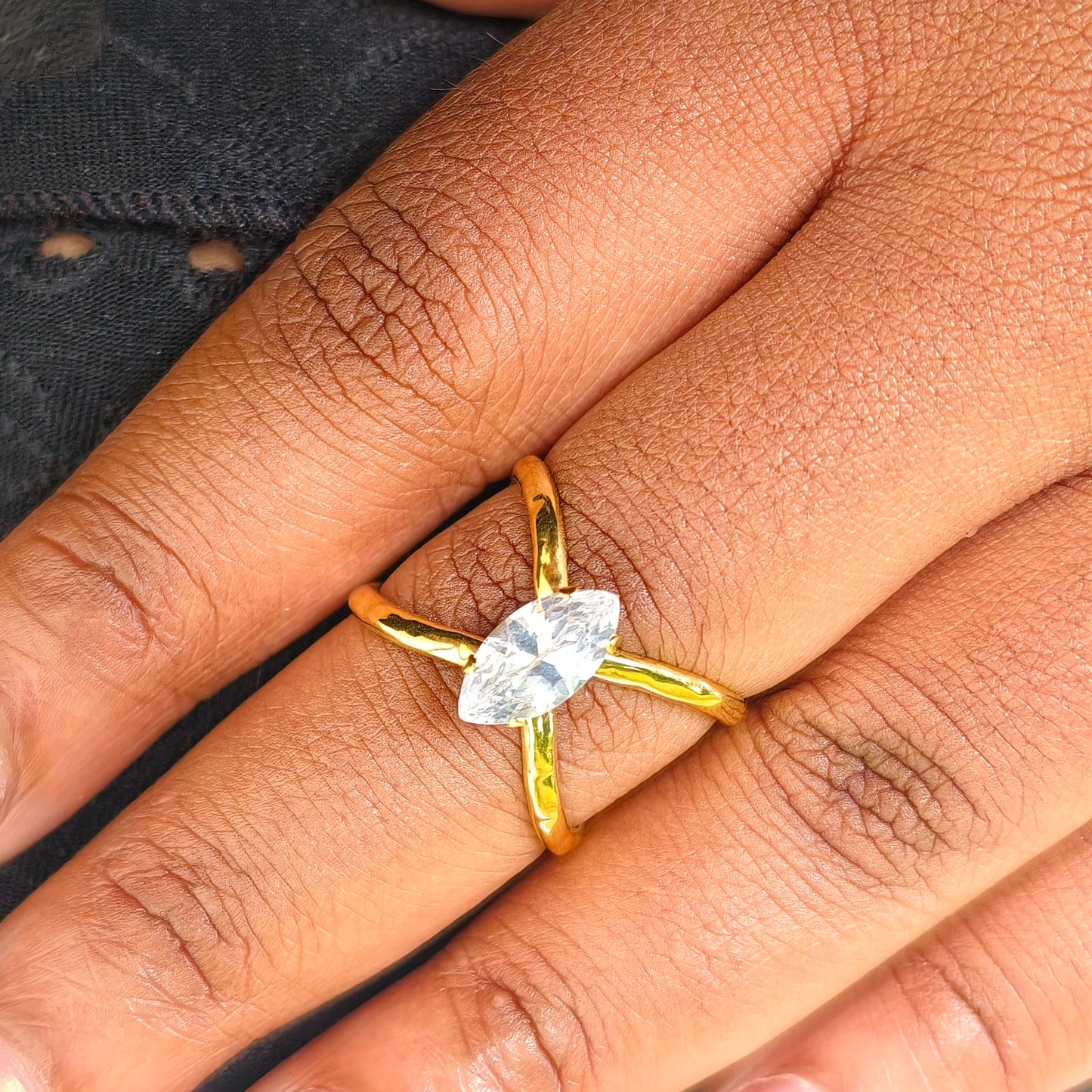 Bague Chypre acier inoxydable