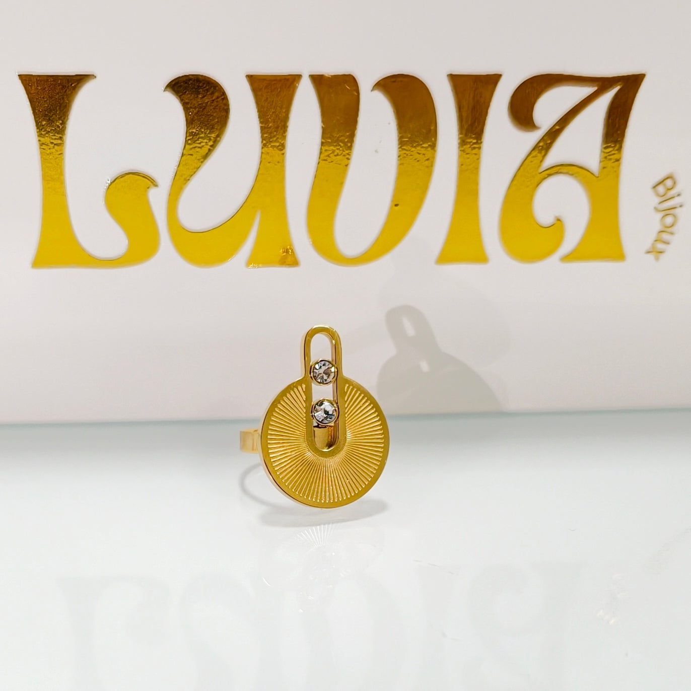 Bague Illinois acier inoxydable