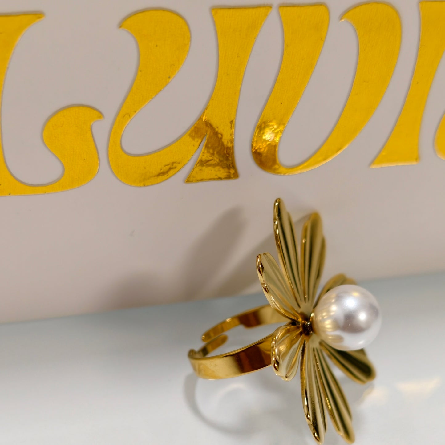 Bague Barcelone acier inoxydable