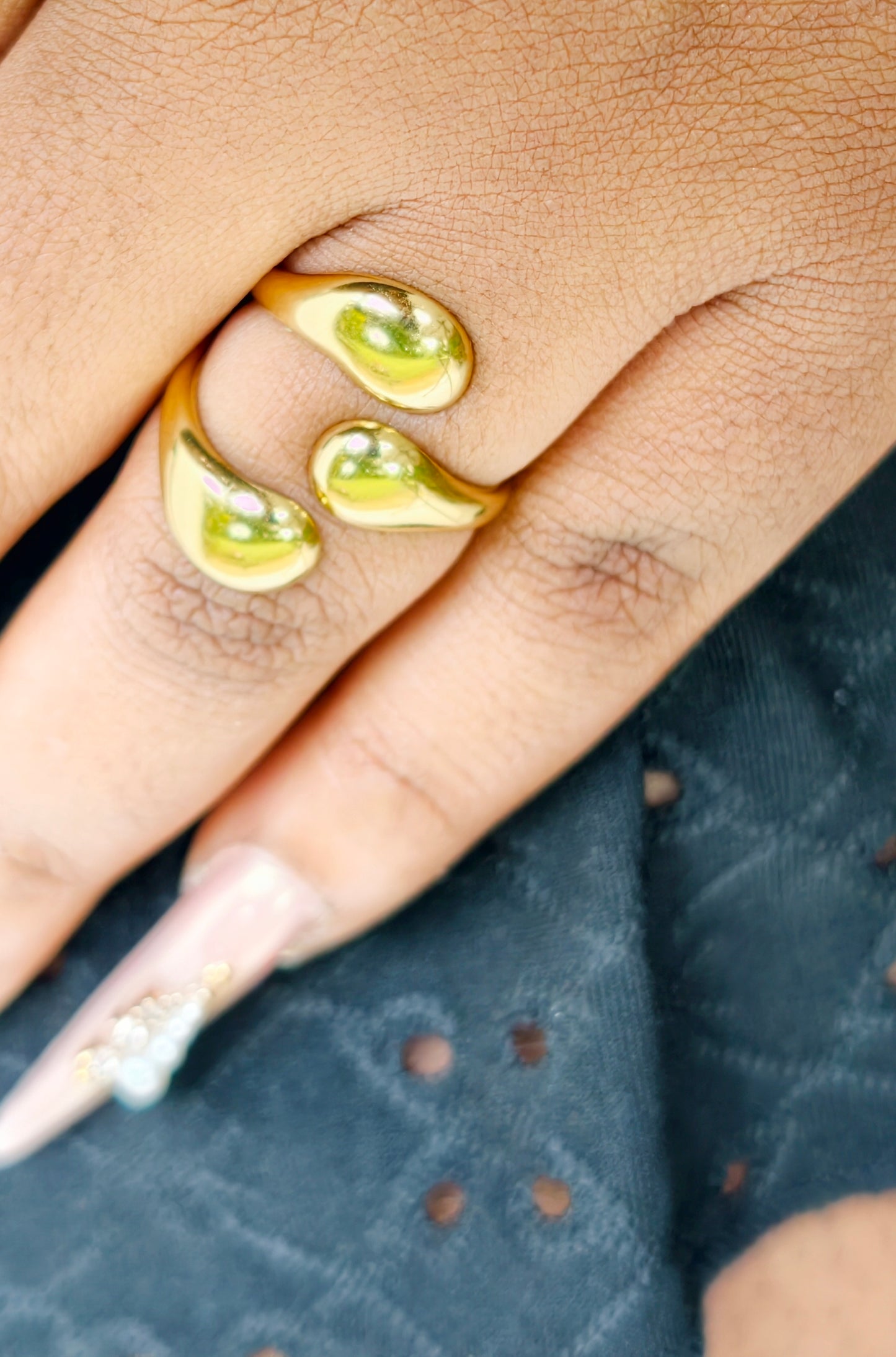 Bague Pologne acier inoxydable