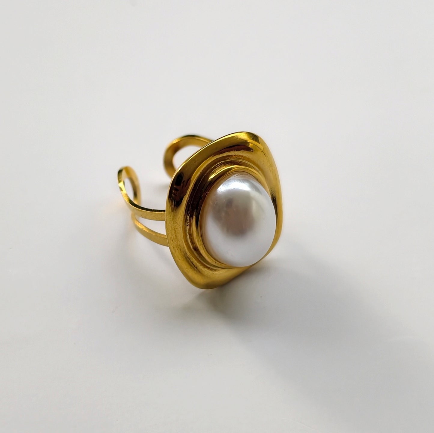 Bague Angola acier inoxydable