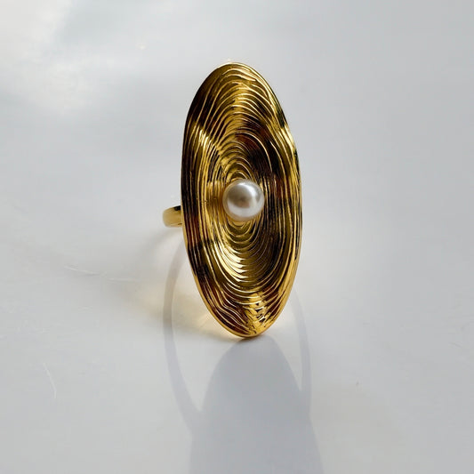 Bague Philippine acier inoxydable