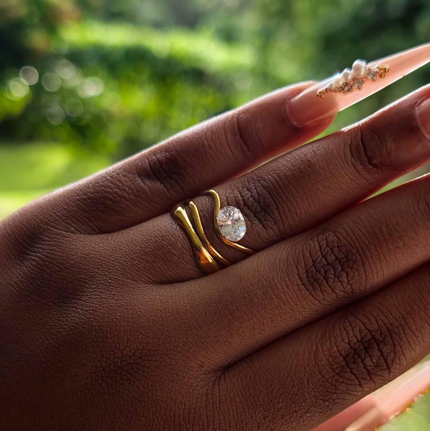 Bague Strip acier inoxydable