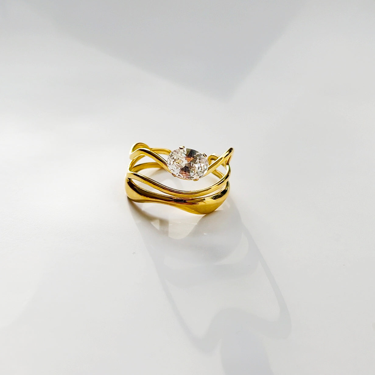 Bague Strip acier inoxydable