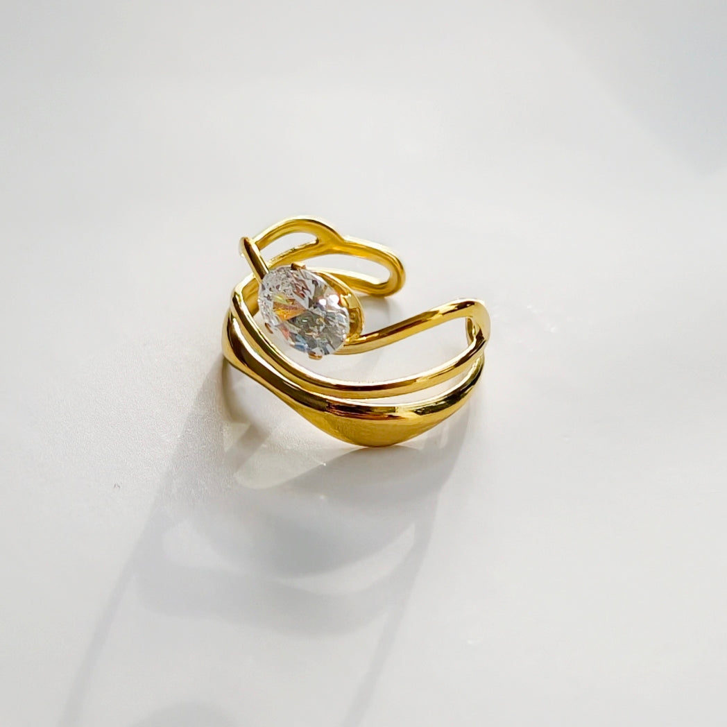 Bague Strip acier inoxydable