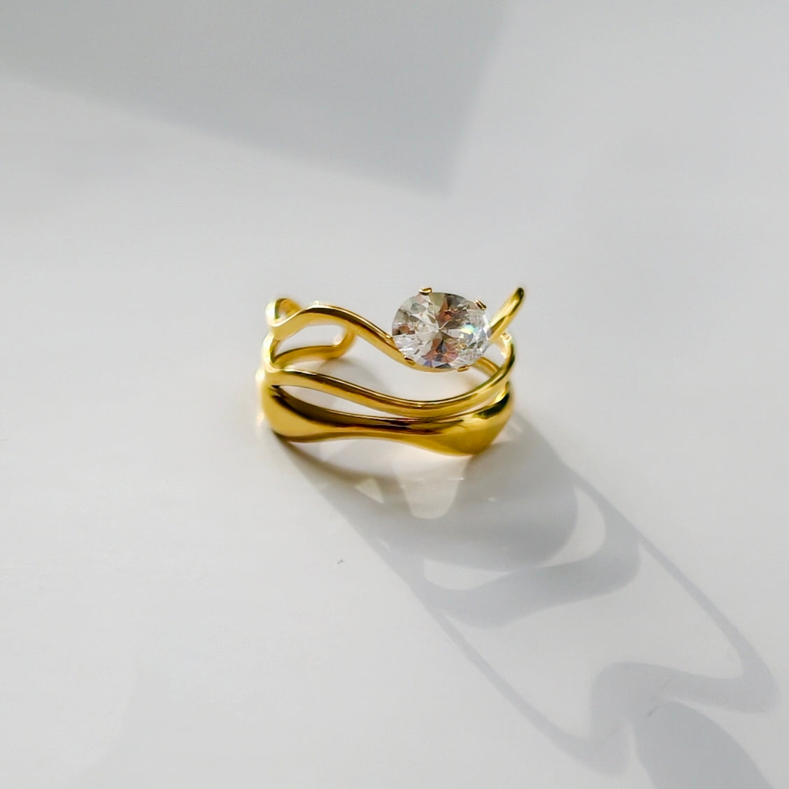 Bague Strip acier inoxydable