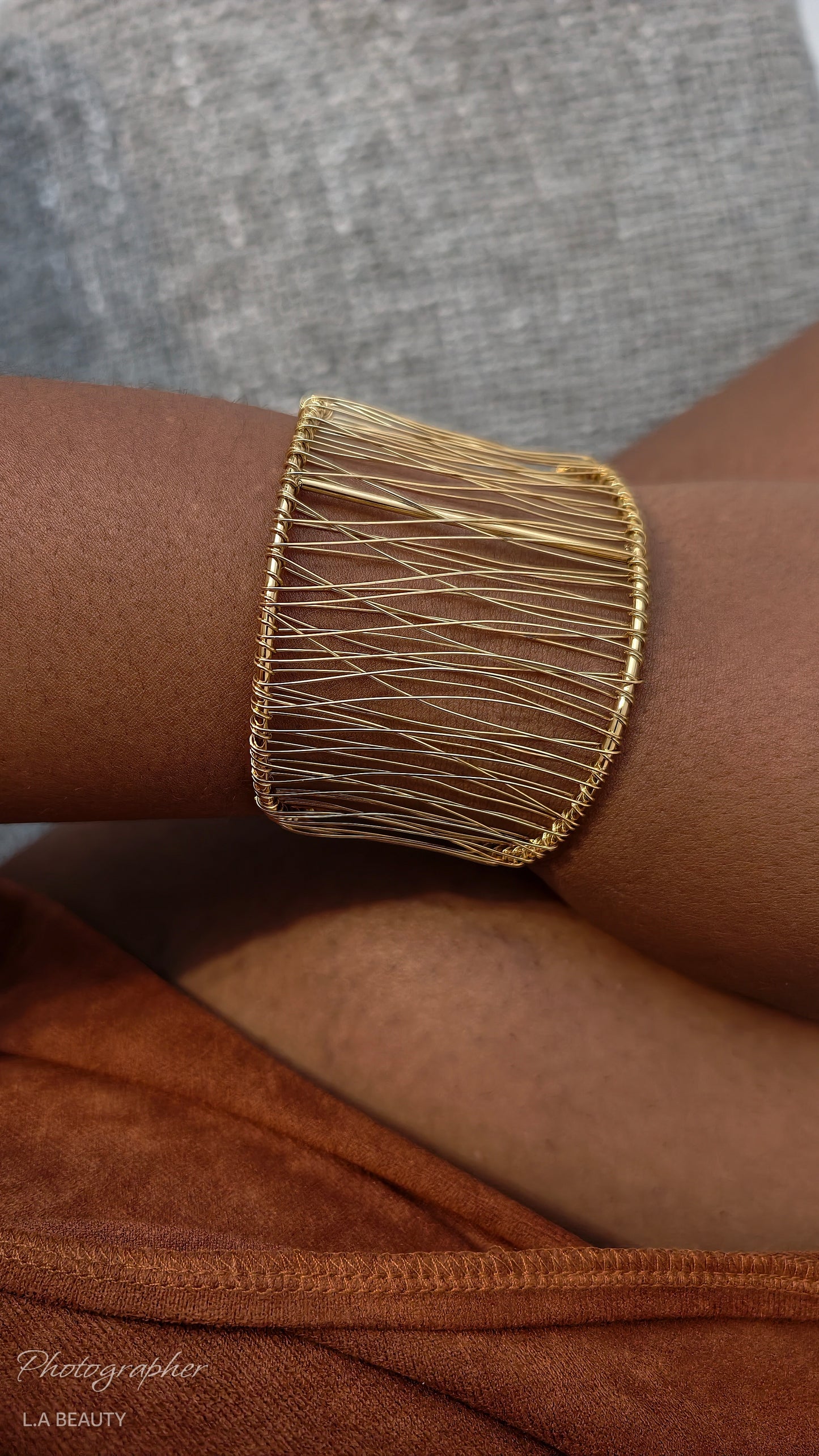 Manchette Brazzaville acier inoxydable