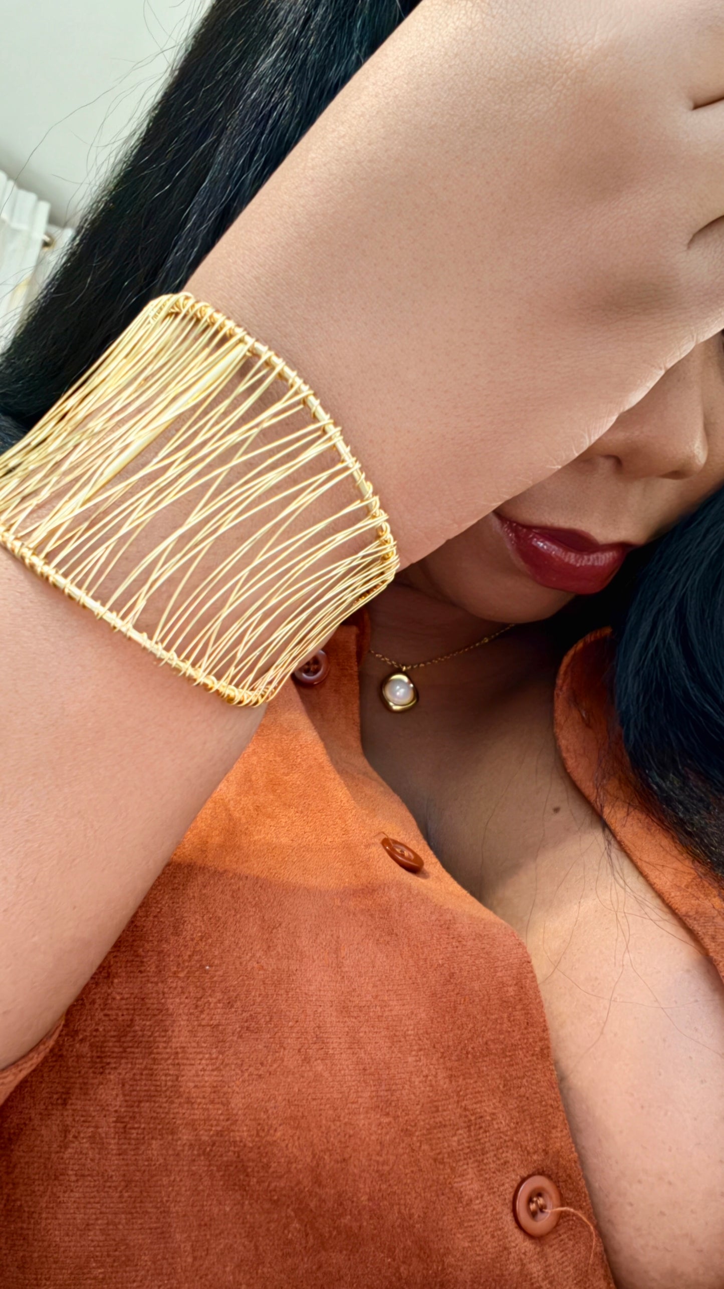 Manchette Brazzaville acier inoxydable